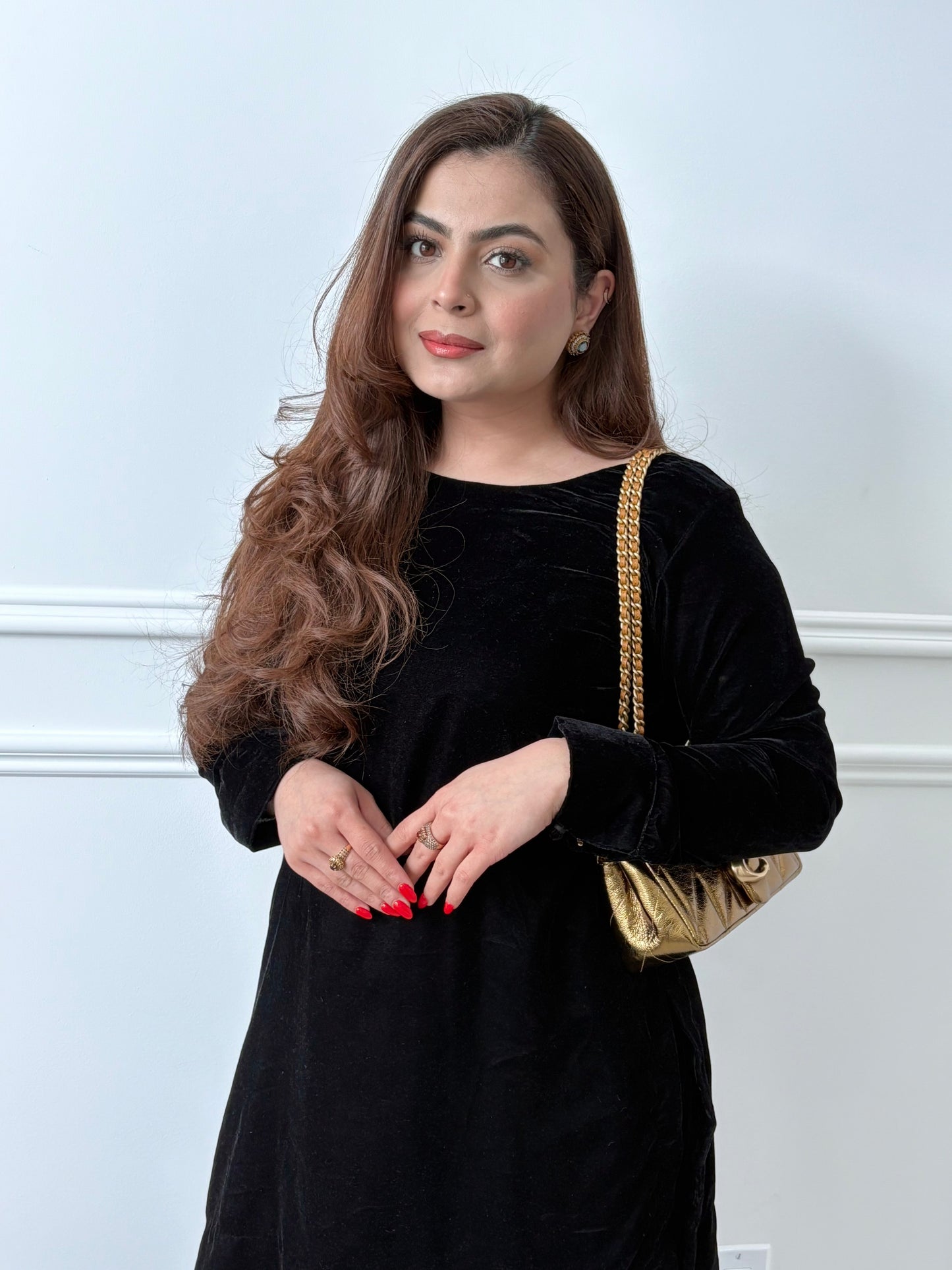 Black farshi shalwar