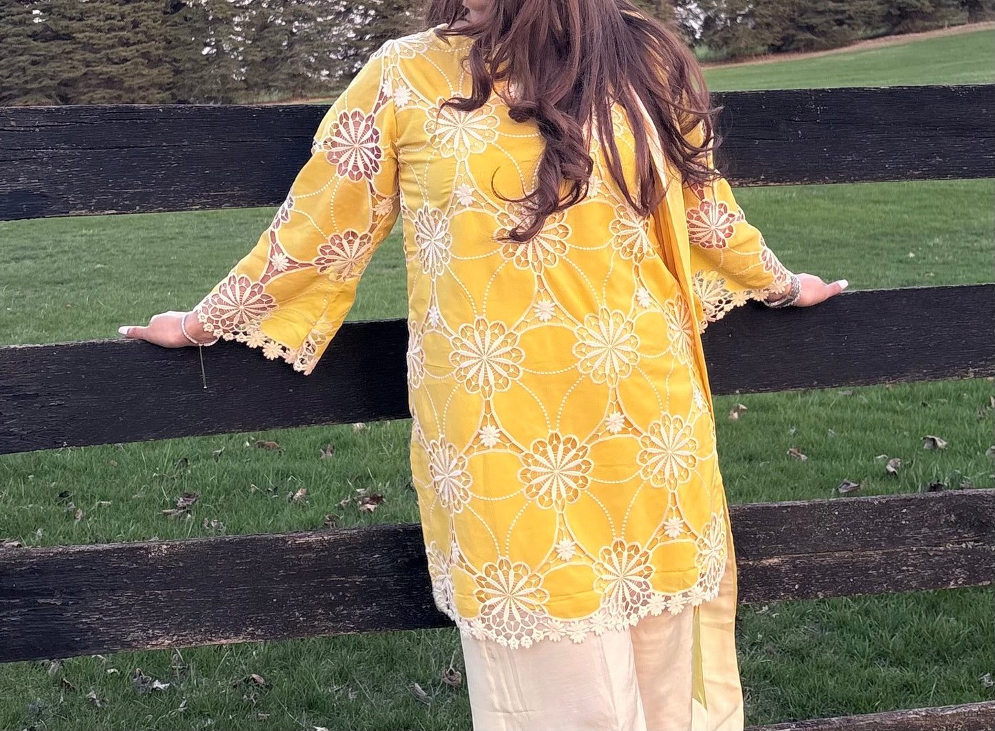 Butter yellow soiree