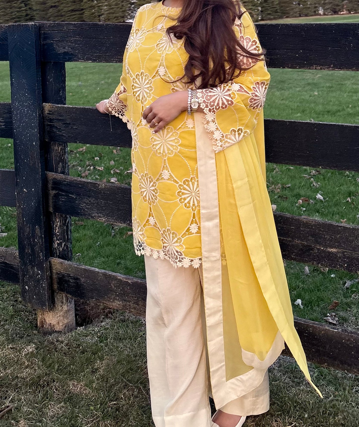 Butter yellow soiree