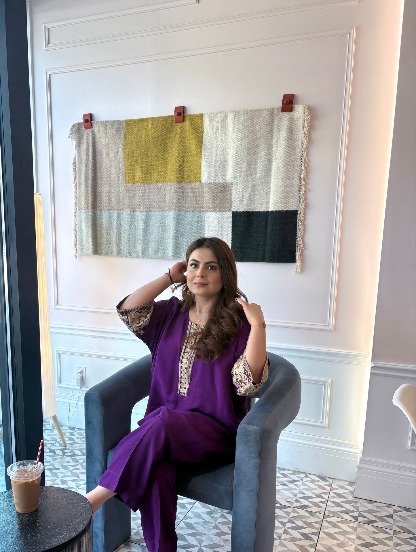 Indigo co-ord set