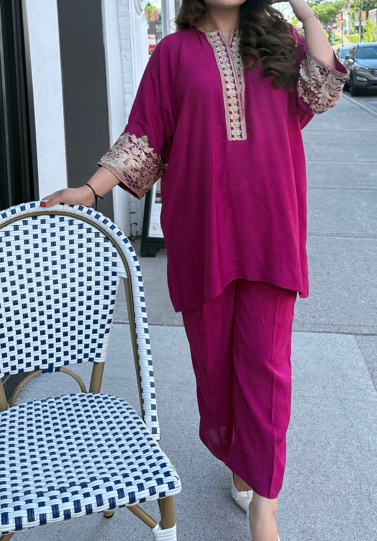 Magenta co-ord set